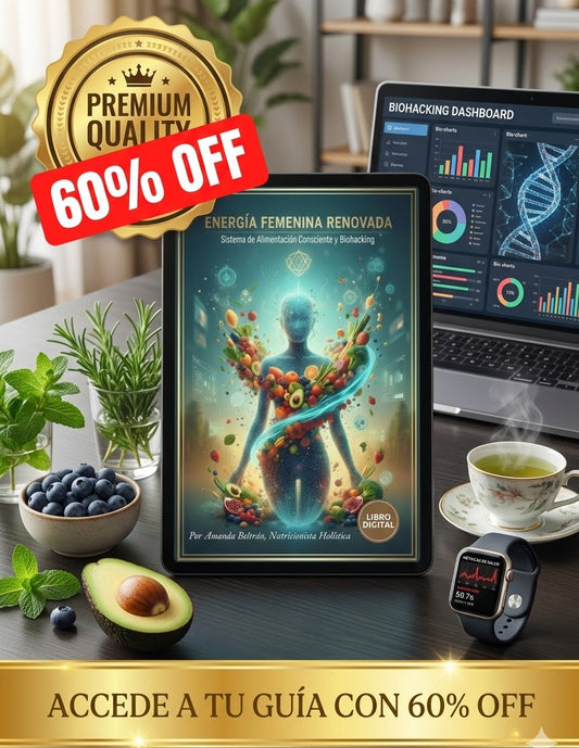 Energía Femenina Renovada. Sistema de Alimentación Consciente y Biohacking